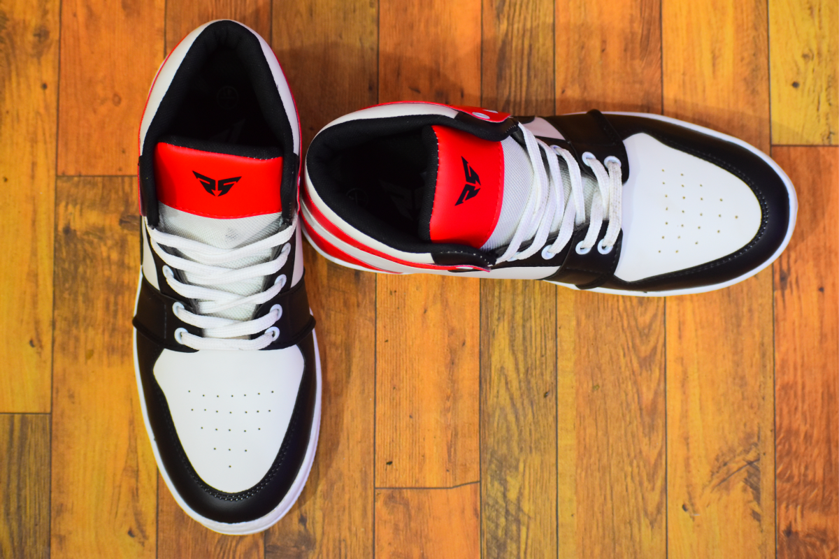 Deadpool Red & White High Top Sneakers